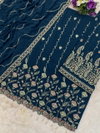 Tawakal 1315 Heavy Faux Georgette With Embroidery Work Dress Material Wholesalers In Delhi